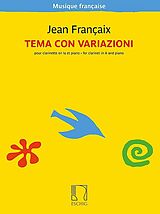 Jean Francaix Notenblätter Tema con variazioni