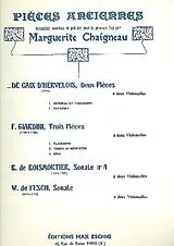 Louis de Caix d'Hervelois Notenblätter 2 Pieces