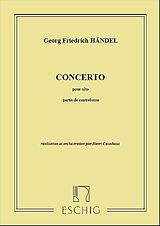 Georg Friedrich Händel Notenblätter Concerto in si mineur