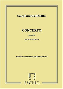 Georg Friedrich Händel Notenblätter Concerto in si mineur