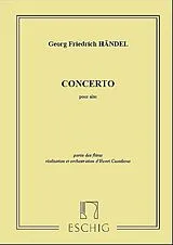Georg Friedrich Händel Notenblätter Concerto en si mineur