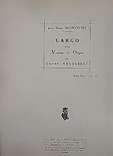 Lucien Haudebert Notenblätter Largo