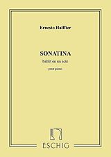 Ernesto Halffter Notenblätter Sonatina - ballet en un acte