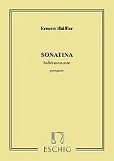 Ernesto Halffter Notenblätter Sonatina - ballet en un acte