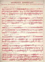 Wilhelm Friedemann Bach Notenblätter Grave für Violoncello und Klavier