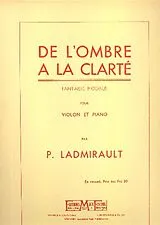 Paul Ladmirault Notenblätter De lombre a la carté