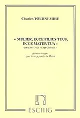 Charles Tournemire Notenblätter 7 chorals poemes pour les 7 paroles
