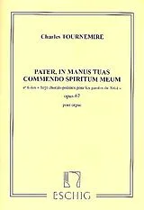Charles Tournemire Notenblätter 7 chorals poemes pour les 7 paroles