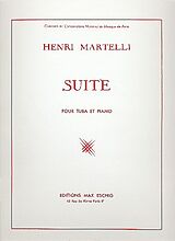 Henri Martelli Notenblätter Suite op.83 pour tuba et piano