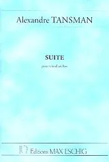 Alexandre Tansman Notenblätter Suite