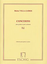 Heitor Villa-Lobos Notenblätter Concerto pour guitare et petit