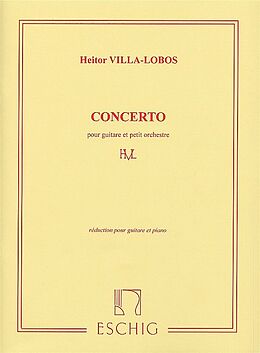 Heitor Villa-Lobos Notenblätter Concerto pour guitare et petit