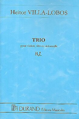 Heitor Villa-Lobos Notenblätter Streichtrio