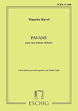 Maurice Ravel Notenblätter Pavane pour une infante defunte