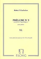 Heitor Villa-Lobos Notenblätter Prelude Nr. 3 (5 Preludes)