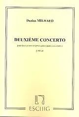 Darius Milhaud Notenblätter Concerto no.2