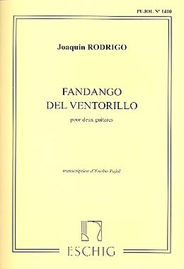 Joaquin Rodrigo Notenblätter Fandango del ventorrillo pour