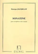 Georges Dandelot Notenblätter Sonatine