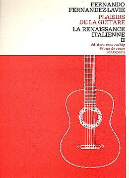  Notenblätter La renaissance italienne vol.2