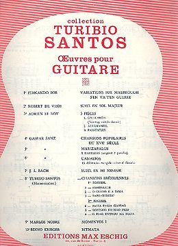  Notenblätter Chansons brésiliennes vol.2pour guitare