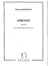 Franz Constant Notenblätter SERENITE POUR GUITARE ET PIANO