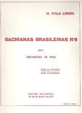 Heitor Villa-Lobos Notenblätter Bachianas brasilieras no.9 pour