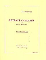 Leo Brouwer Notenblätter Retrats Catalans 1983