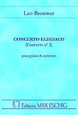 Leo Brouwer Notenblätter Concerto Elegiaco