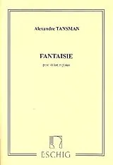 Alexandre Tansman Notenblätter Fantaisie