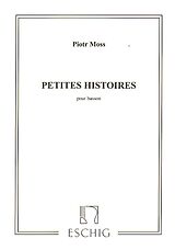 Piotr Moss Notenblätter Petites histoires