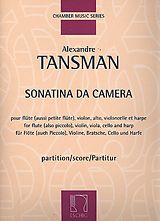 Alexandre Tansman Notenblätter Sonatina da camera für Flöte (auch Piccolo)