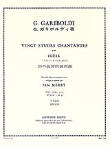 Giuseppe Gariboldi Notenblätter 20 études chantantes op.88