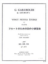 Giuseppe Gariboldi Notenblätter 20 petites études op.132 pour flûte