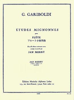 Giuseppe Gariboldi Notenblätter Études mignonnes op.131 pour