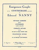 Edouard Nanny Notenblätter Méthode compléte vol.1 pour