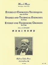Marcel Moyse Notenblätter Études et exercices techniques