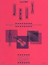 Jacques Ibert Notenblätter Jeux Sonatine pour flûte