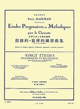Paul Jeanjean Notenblätter Études progressives et mélodiques vol.1