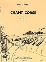 Henri Tomasi Notenblätter Chant corse pour