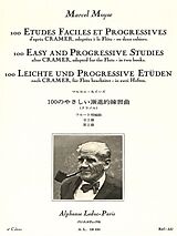 Marcel Moyse Notenblätter 100 études faciles et progressives