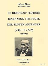 Marcel Moyse Notenblätter Le débutant flutiste (fr/dt/en)