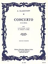 Alexander Glasunow Notenblätter Concerto mi bemol majeur op.109