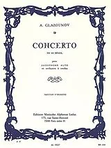 Alexander Glasunow Notenblätter Concerto mi bemol majeur op.109