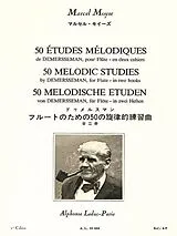 Jules Demersseman Notenblätter 50 études mélodiques op.4 vol.1