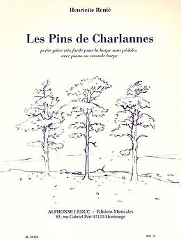 Henriette Renié Notenblätter Les Pins de Charlannes Petite