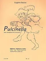 Eugène Bozza Notenblätter Pulcinella pour saxophone alto