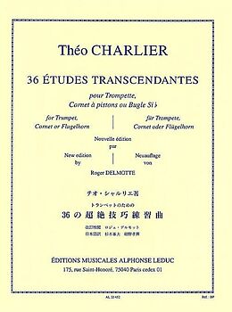 Theo Charlier Notenblätter 36 études transcendantes