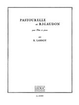 Robert Lannoy Notenblätter Pastourelle et rigaudon