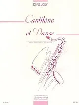 Denis Joly Notenblätter Cantilène et danse