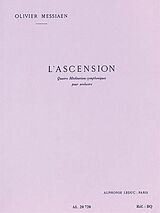 Olivier Messiaen Notenblätter LAscension 4 meditations symphoniques